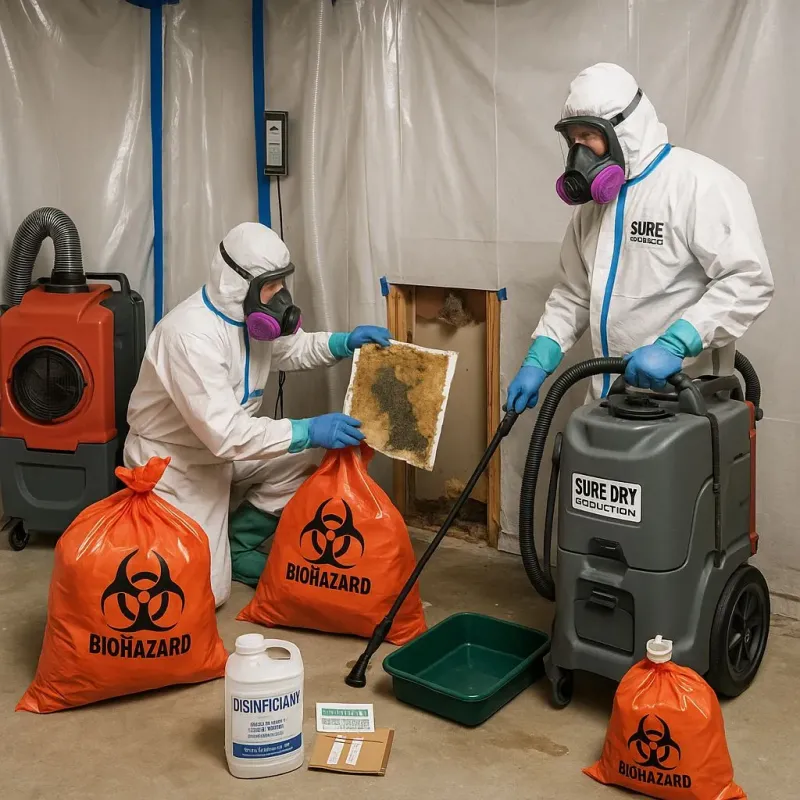 Contaminated Water Handling Protocols process in Gettysburg, SD